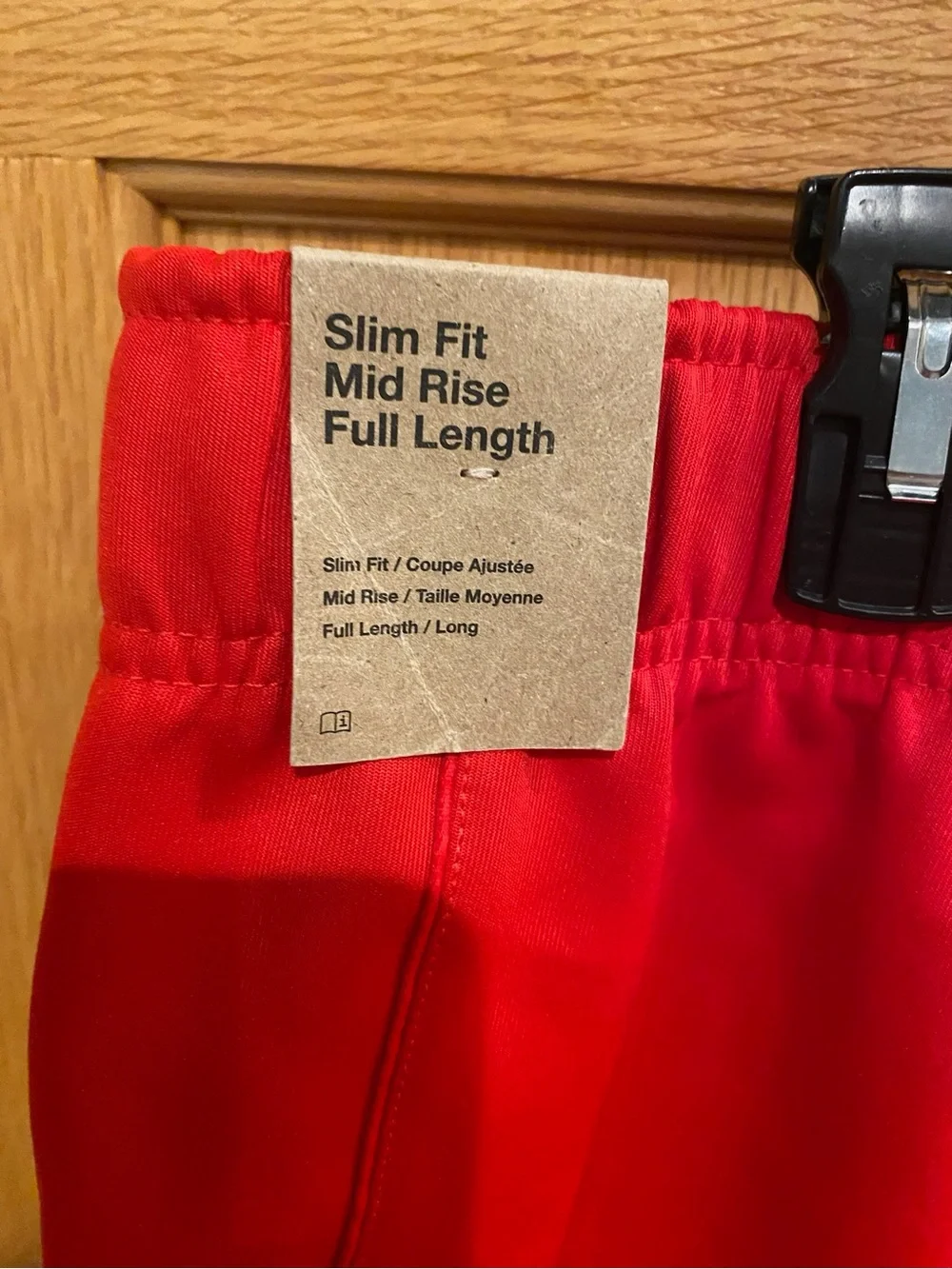 NWT Nike University Red Mid-Rise Slim Knit Trousers- Women's Size XL